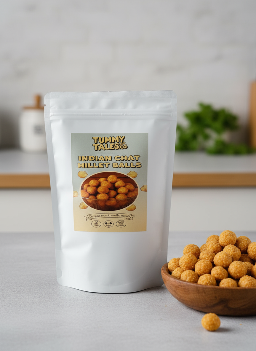 Indian Chat Millet Balls
