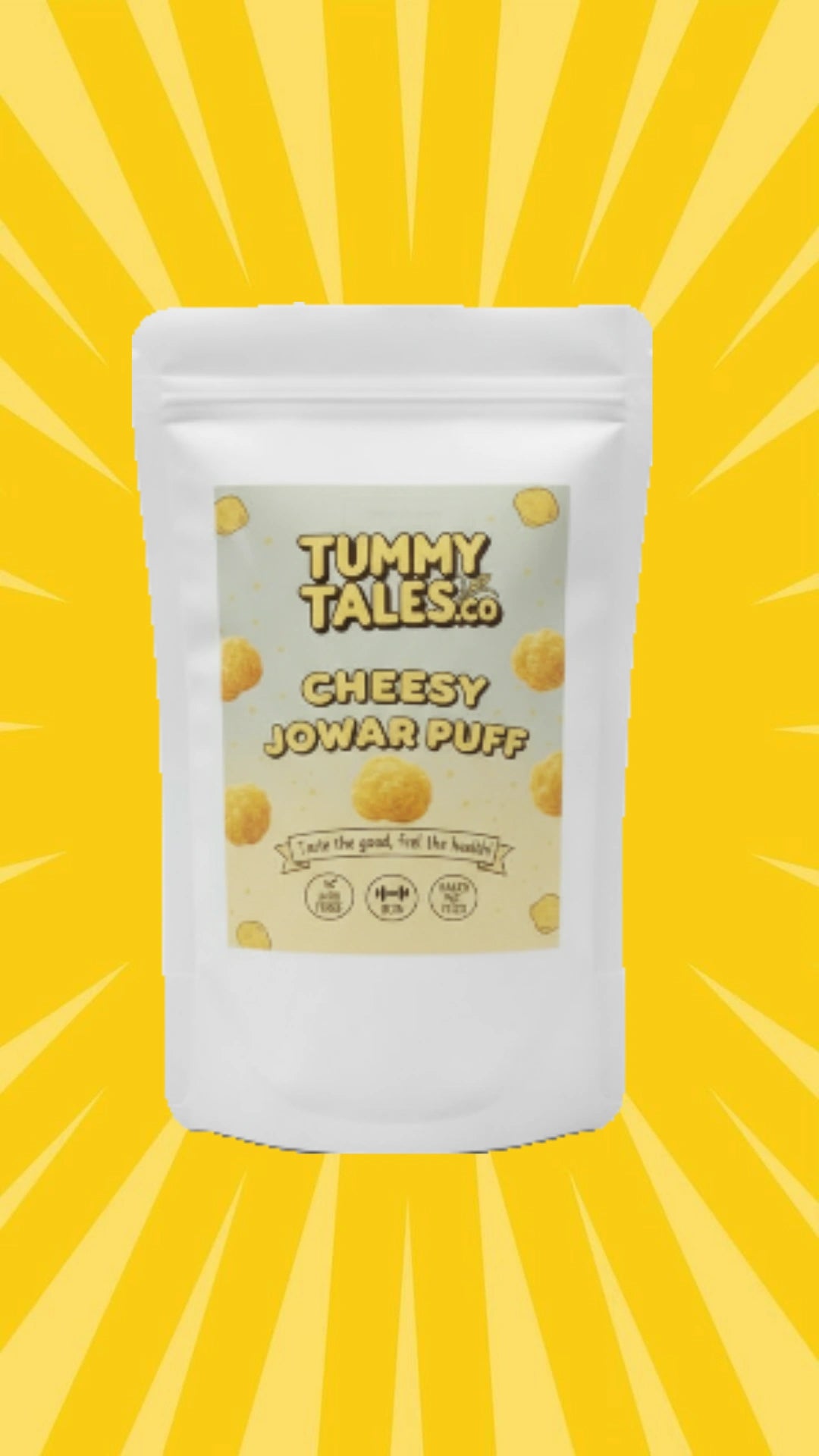 Cheddar Cheese Jowar Puff